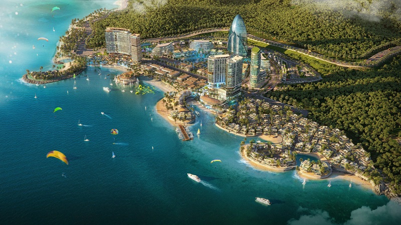 Nha Trang đang hướng đến quy hoạch các đô thị biển đẳng cấp, đồng bộ tiêu chuẩn quốc tế. Ảnh: Dự án Libera Nha Trang 